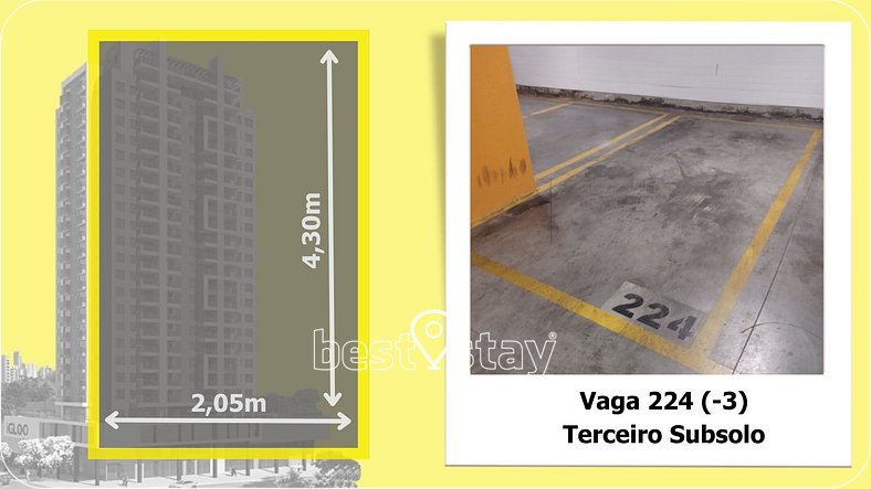 i116A- Bairro nobre, com Garagem e Varanda Gourmet